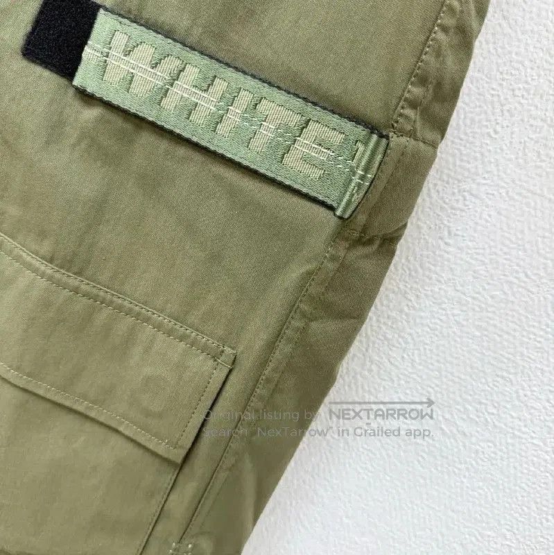 Off-White Off-White Military Green Long Sleeve Jacket . Size US XS / EU 42 / 0 - 6 Thumbnail