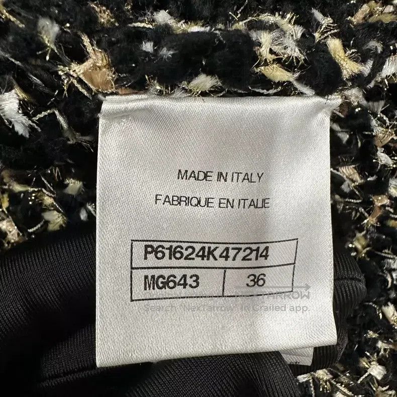 Chanel Chanel Tweed Egyptian gold silk knitted coat Size XS / US 0-2 / IT 36-38 - 5 Thumbnail