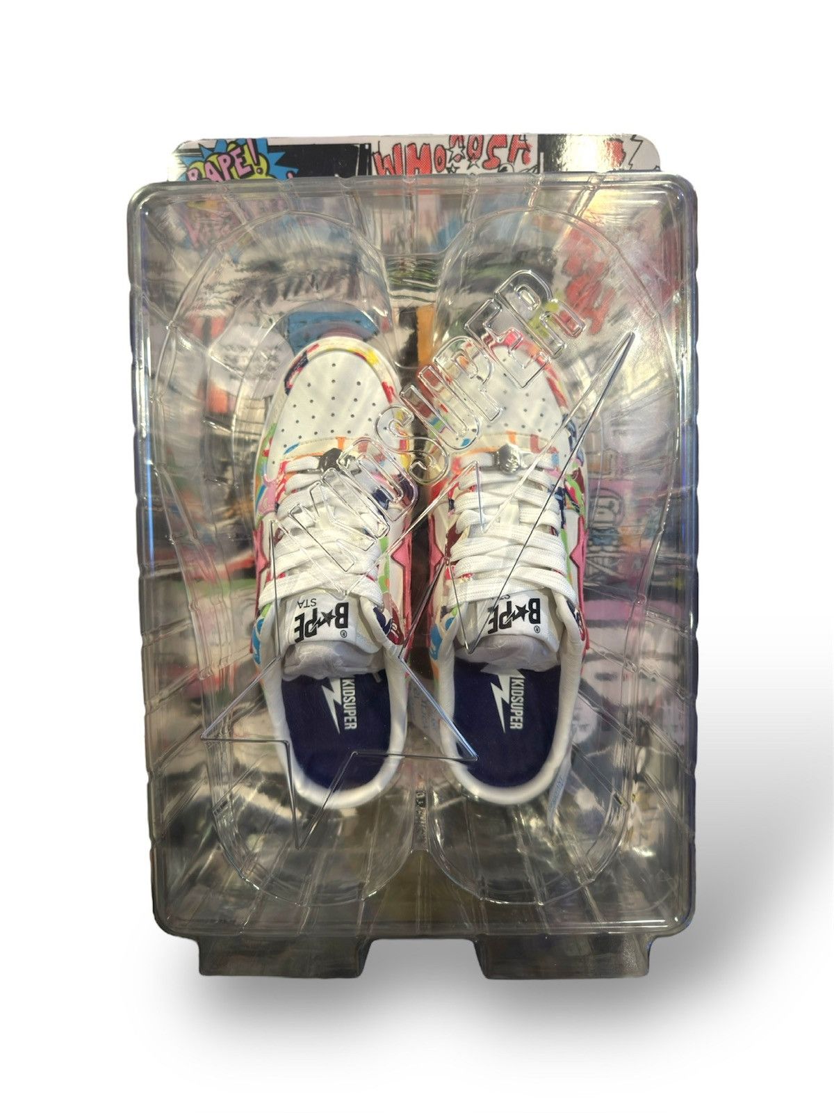 Bape BAPE x KidSuper Multicolor Mule Size US 8 / EU 41 - 1 Thumbnail