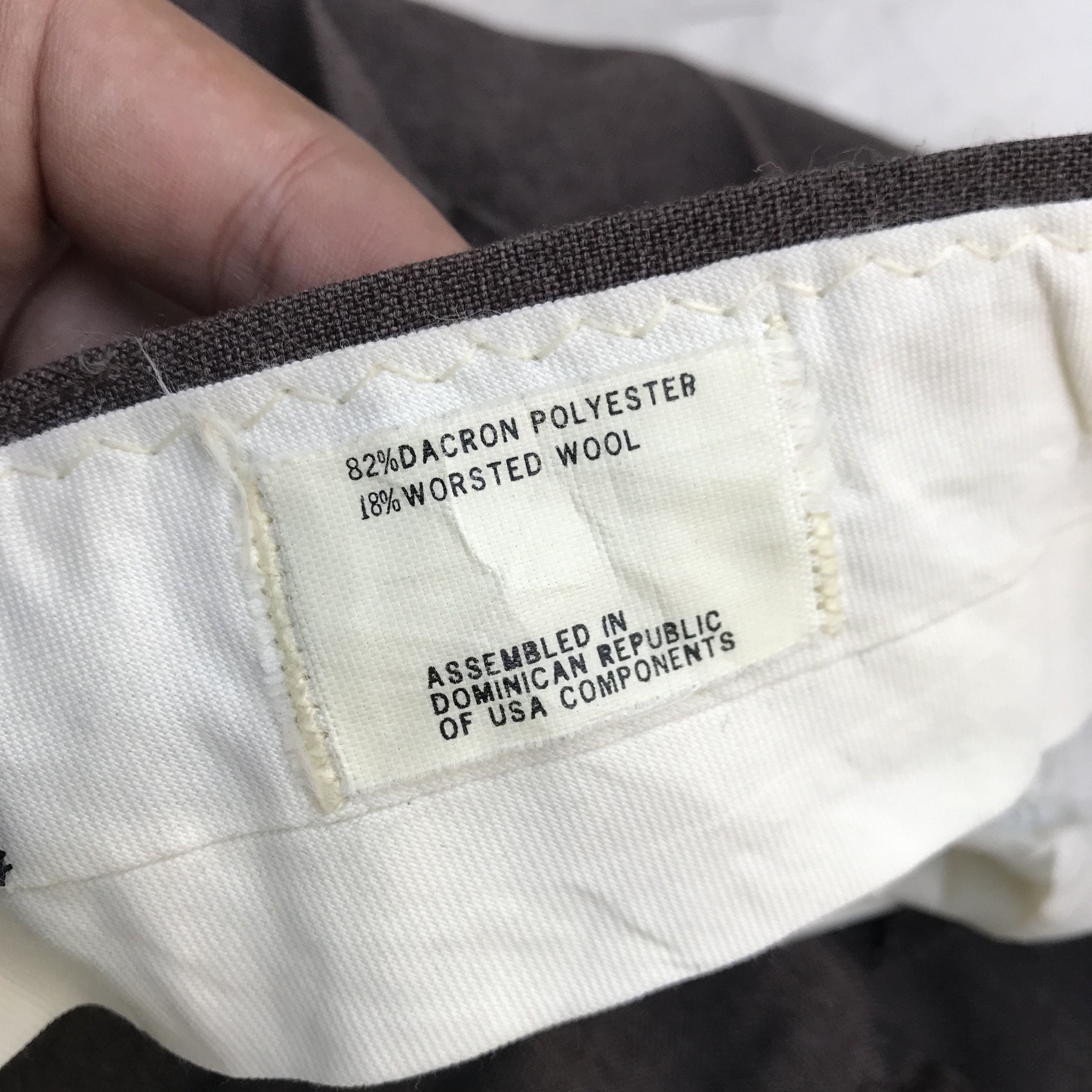 Haggar Vintage HAGGAR US slacks Sta prest Permanent Prest Trouser Size US 36 / EU 52 - 7 Thumbnail