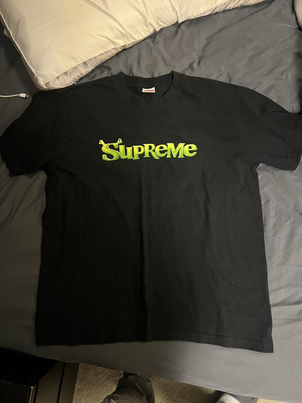 Supreme GOODENOUGH End Racism Tee White Men's - SS25 - US