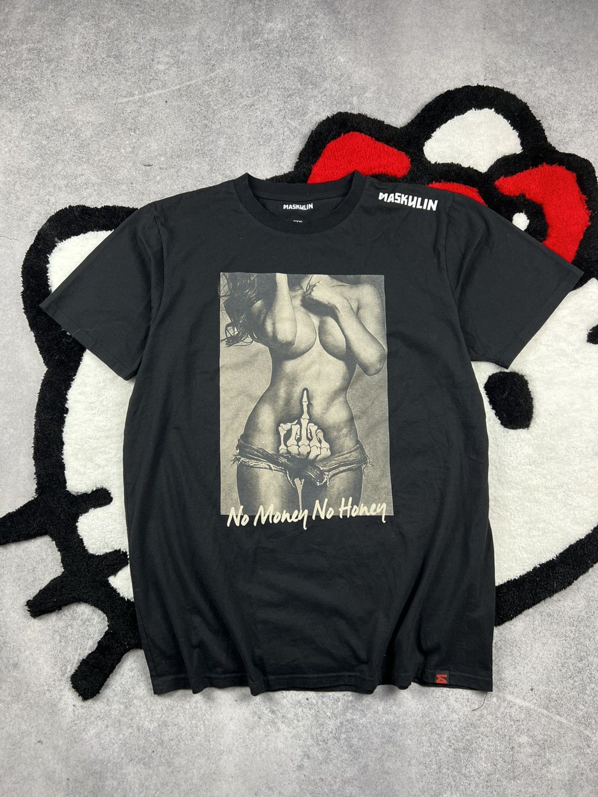 Vintage Y2K Porno Adult Big Titts Funny 18+ Tee Shirt