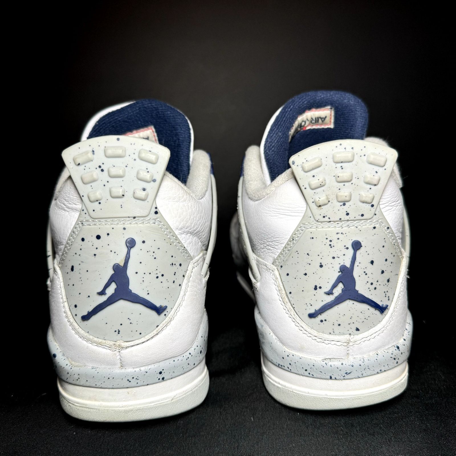 Jordan Brand × Nike Size 7 Nike Air Jordan 4 Retro GS Midnight Navy Men's Shoes Size US 7 / EU 40 - 6 Thumbnail
