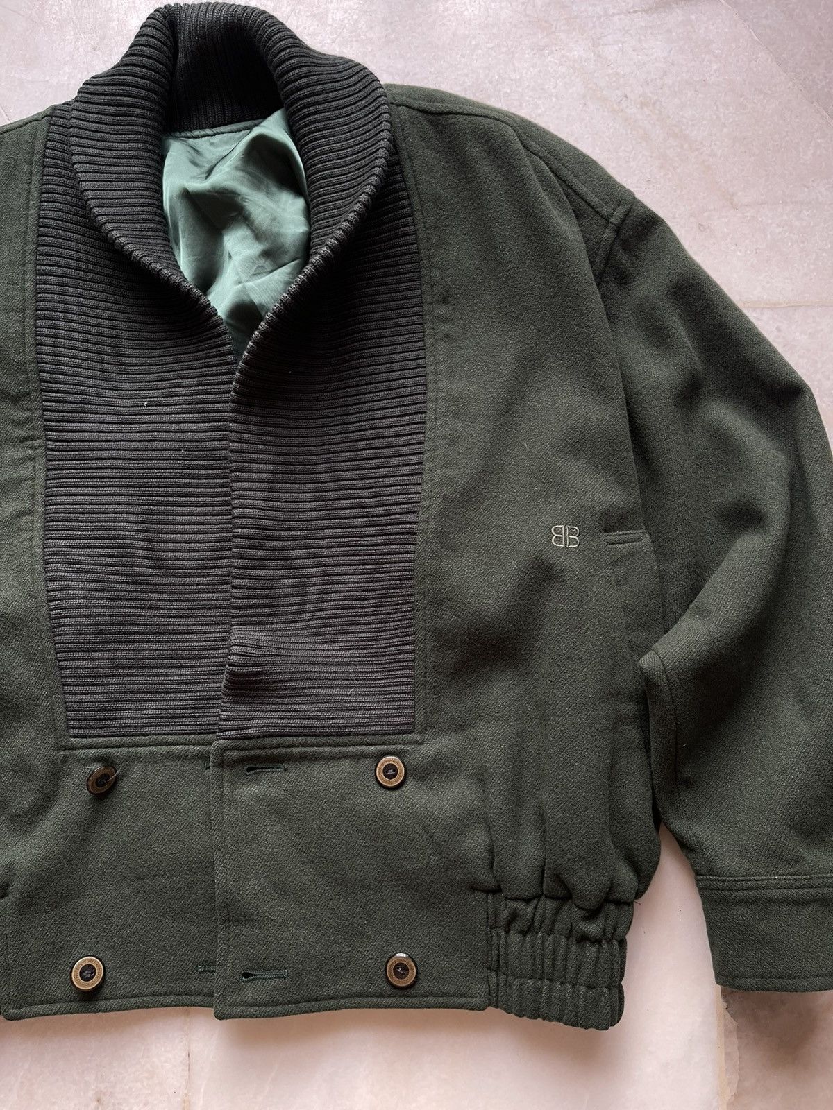 Balenciaga Vintage Balenciaga Wool Jacket Size US L / EU 52-54 / 3 - 11 Thumbnail
