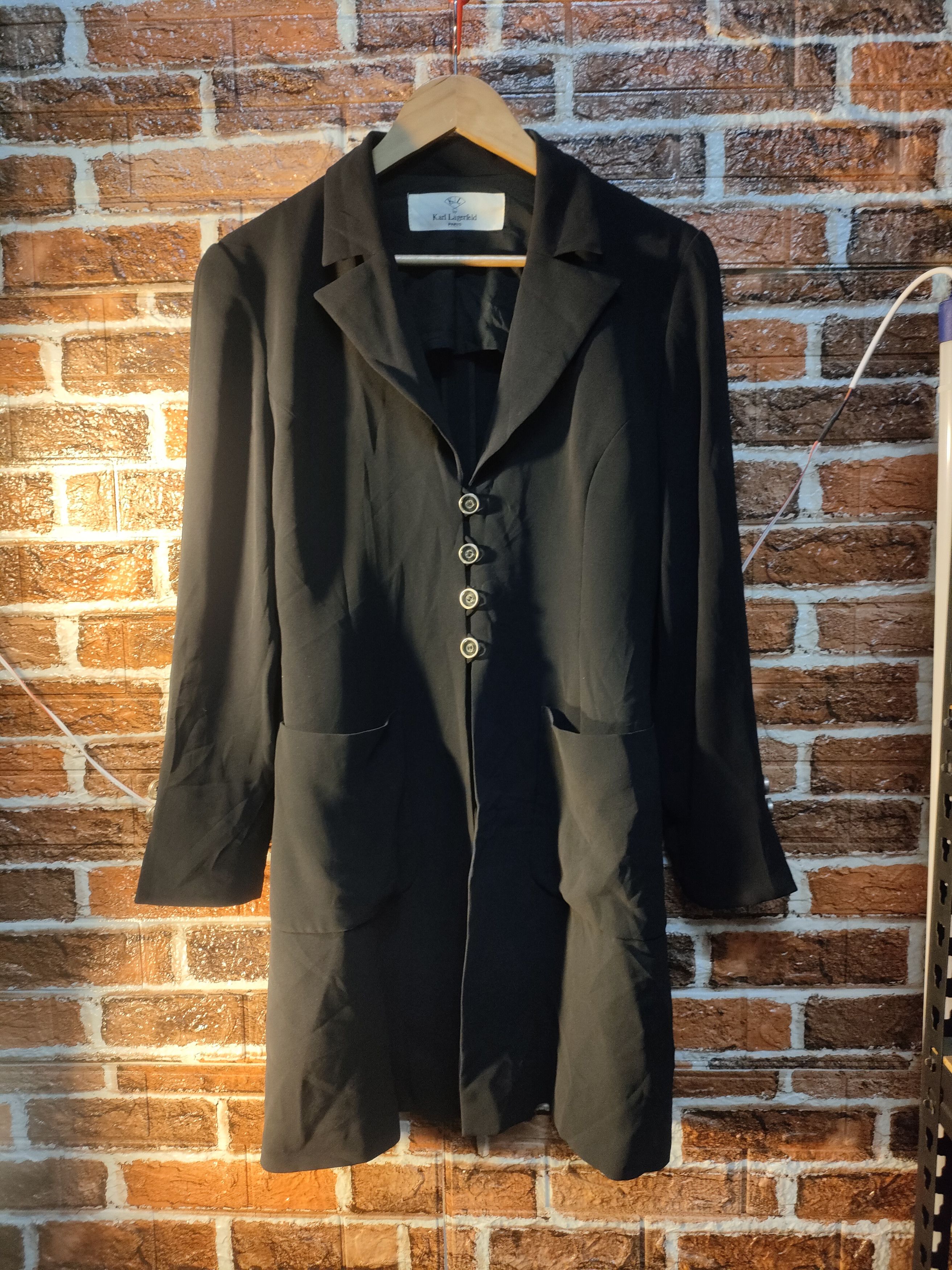 If Six Was Nine × Karl Lagerfeld Karl Lagerfield Long Coat Size S / US 4 / IT 40 - 1 Thumbnail