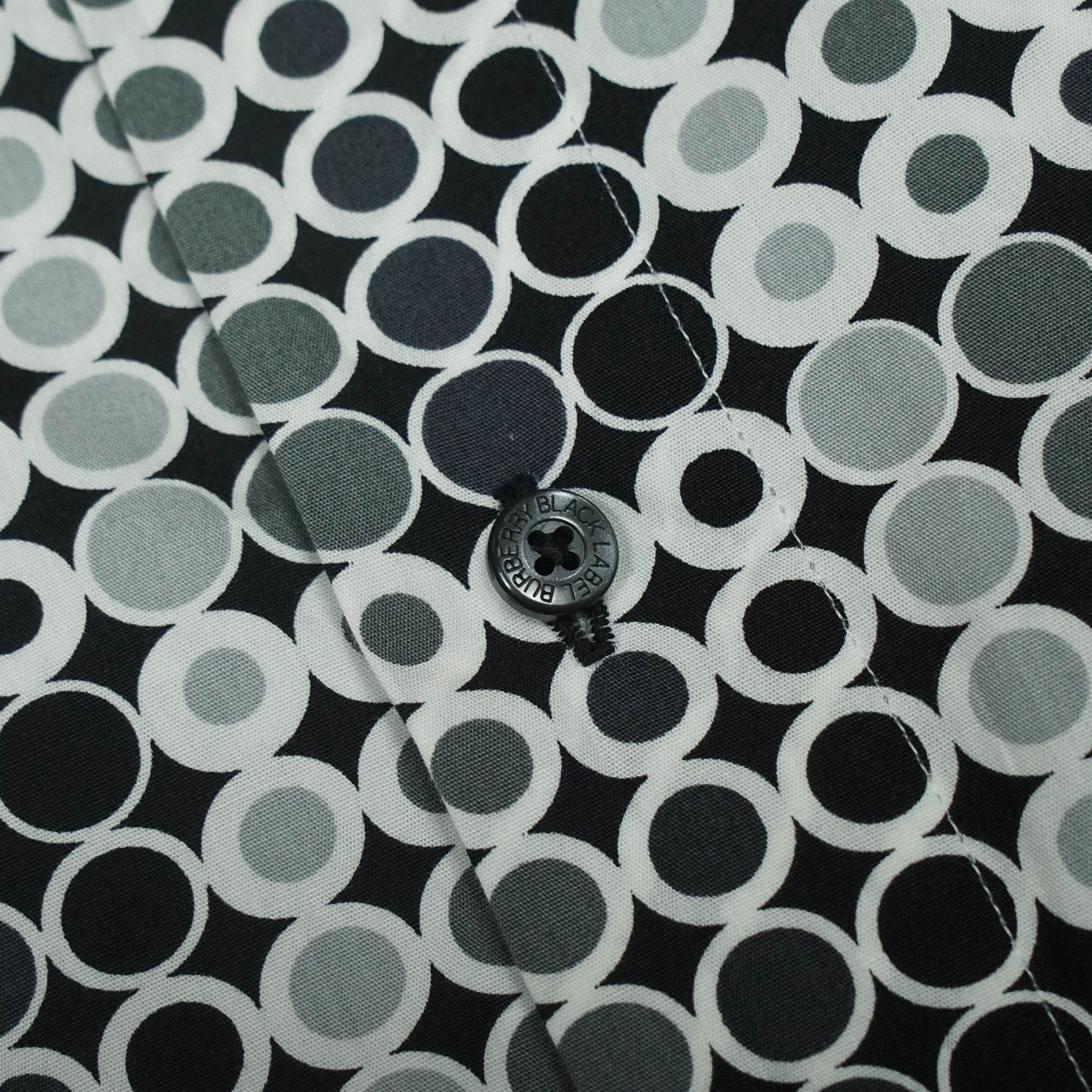 Burberry *NoTariff Burberry Black Label Pattern Shirt Size US M / EU 48-50 / 2 - 6 Thumbnail