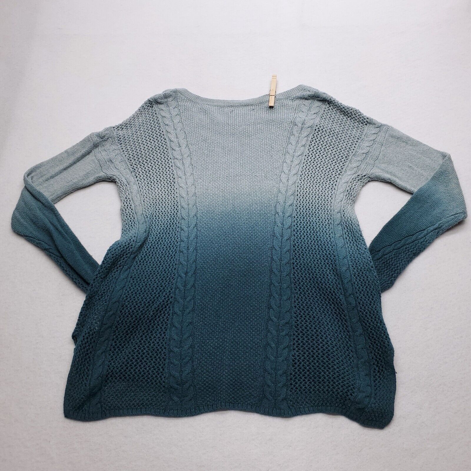 American Eagle Outfitters American Eagle Pullover Cotton Sweater Womens Size XS Green Size XS / US 0-2 / IT 36-38 - 7 Thumbnail