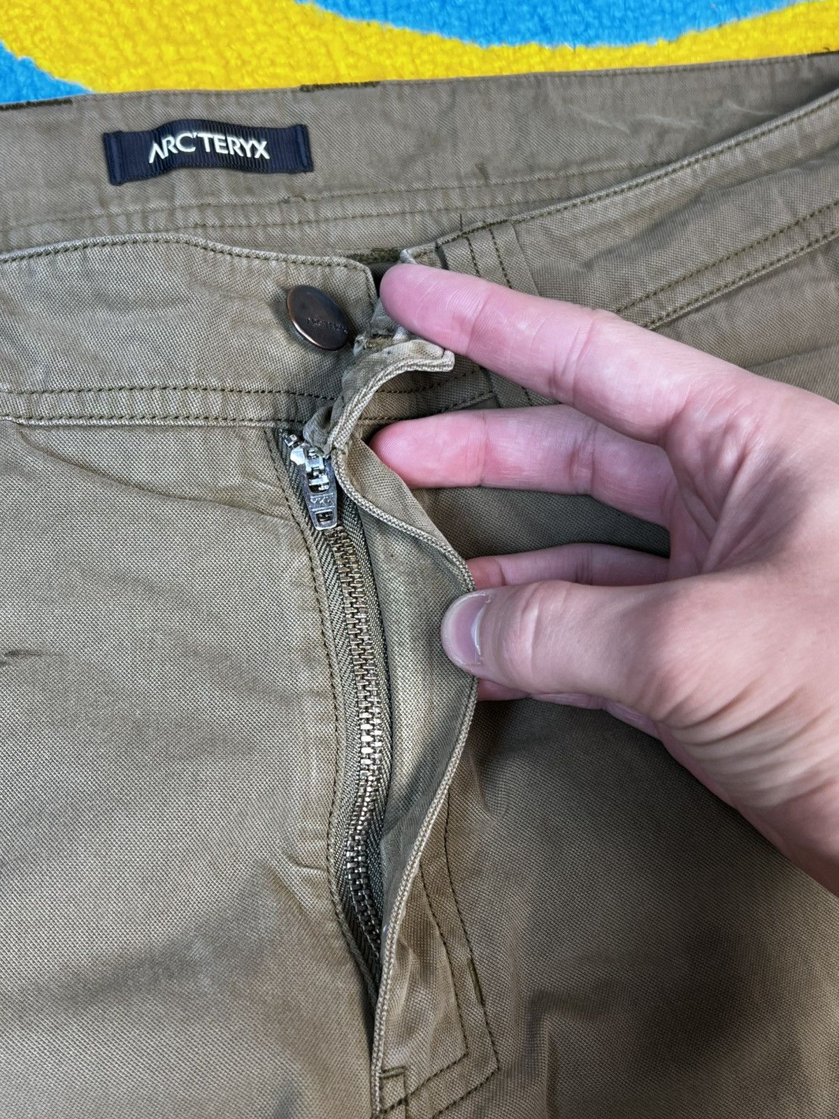 Arc'teryx Arcteryx Double Knee Olive Cargo Pant Size US 34 / EU 50 - 9 Thumbnail