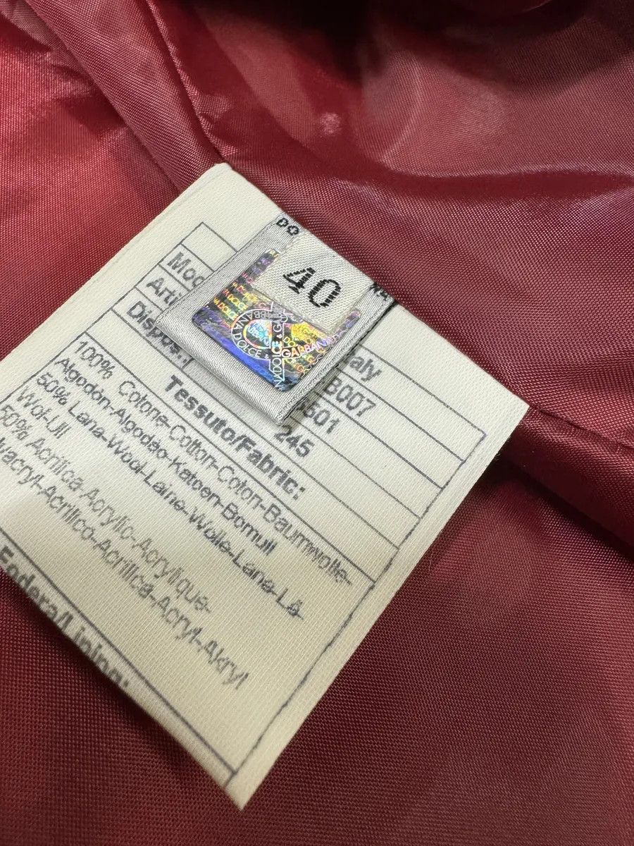 Dolce & Gabbana AW1996 Dolce & Gabbana Red Quilted Hybrid Vest Size US XS / EU 42 / 0 - 7 Thumbnail