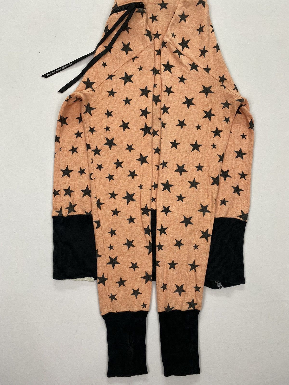 Japanese Brand Rovtski Allover Print Asymmetric Hoodie Size US XS / EU 42 / 0 - 8 Thumbnail