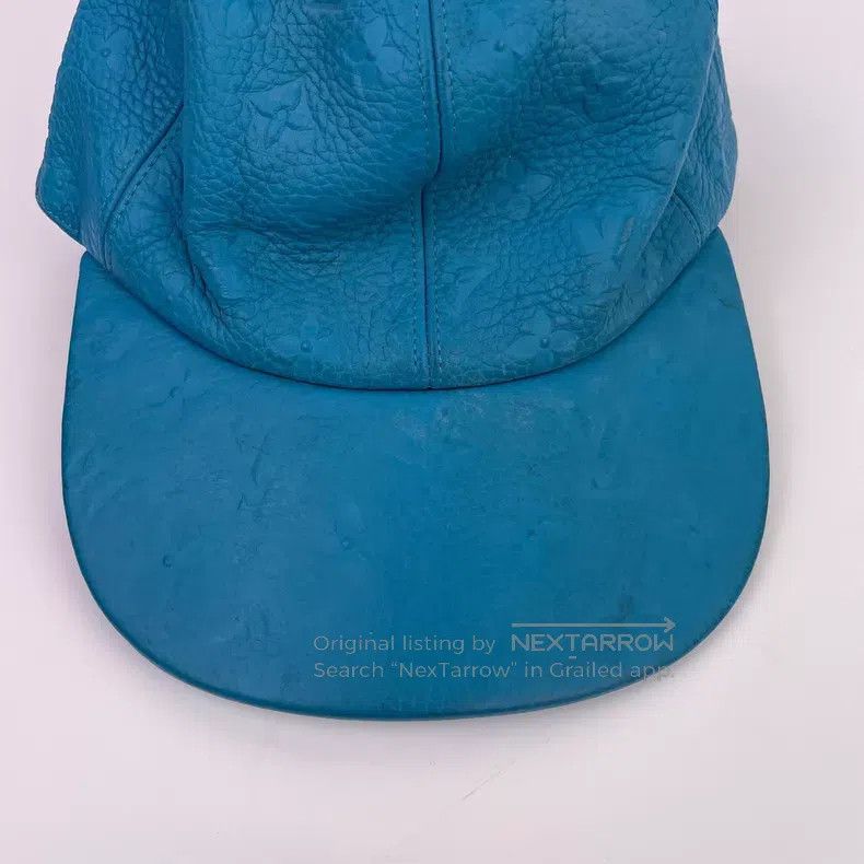 Louis Vuitton Louis Vuitton Blue dark embroidered full print cap Size ONE SIZE - 6 Thumbnail