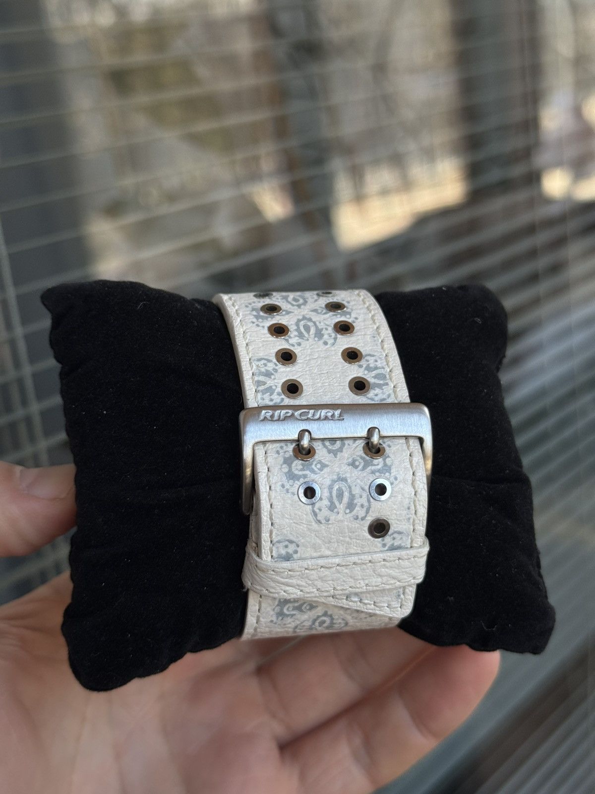 Japanese Brand × Rip Curl 🌊Vintage 00s Surf Rip Curl watch Y2K rare bracelet leather Size ONE SIZE - 3 Thumbnail