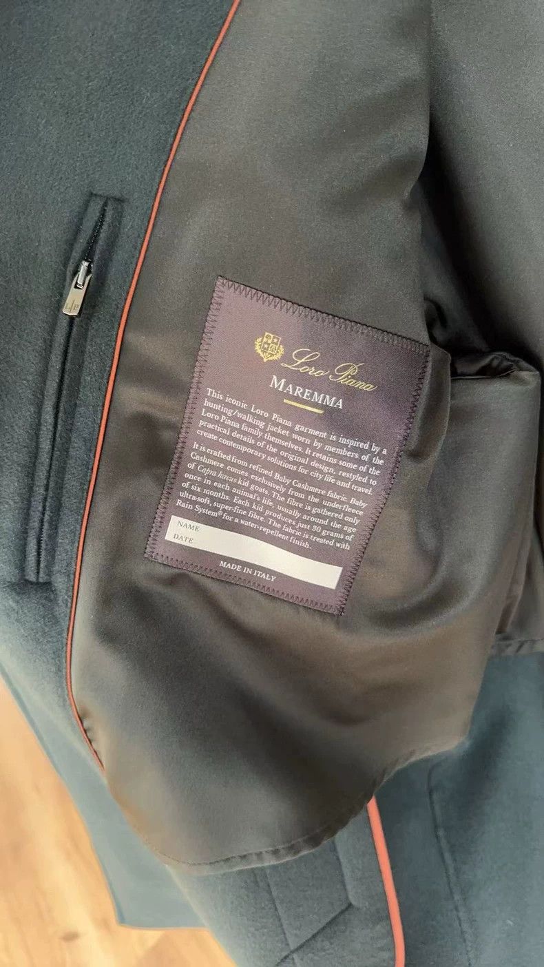 Loro Piana LORO PIANA 100% cashmere casual jacket for men Size US M / EU 48-50 / 2 - 2 Thumbnail