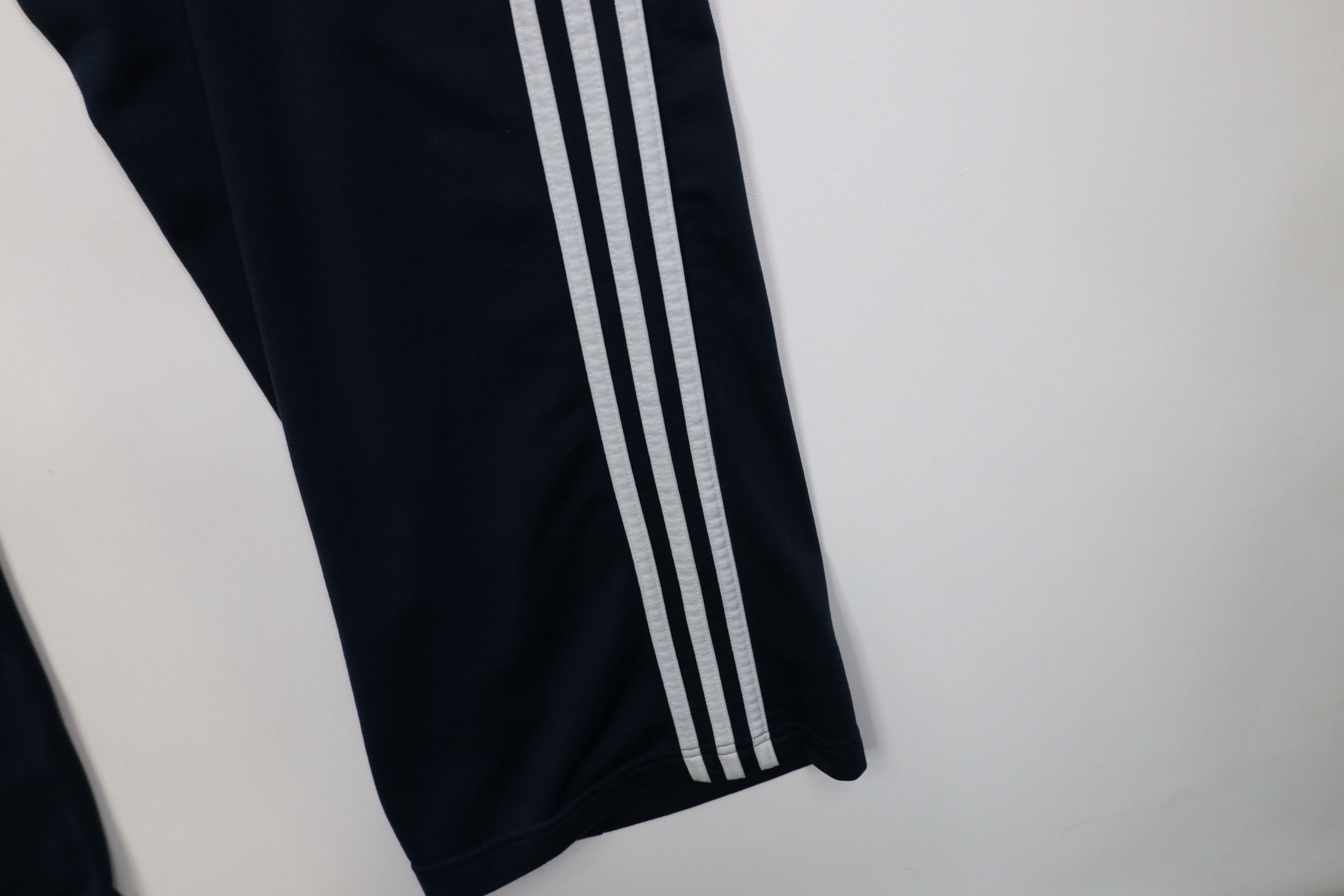 Adidas Vintage Y2K Adidas Wide Leg Sweatpants Pants Navy Blue Size US 38 / EU 54 - 13 Thumbnail