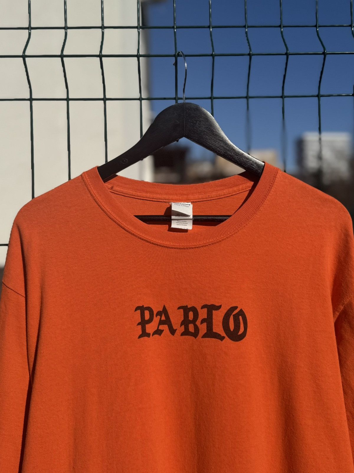 Kanye West Kanye West Orange I Feel Like Pablo Longsleeve Size US L / EU 52-54 / 3 - 4 Thumbnail
