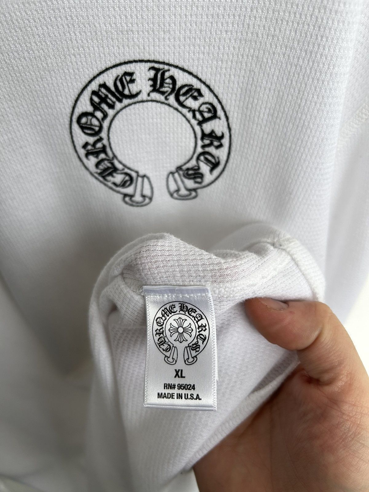 Chrome Hearts Chrome hearts longsleeve BIG logo on back Size US XL / EU 56 / 4 - 5 Thumbnail