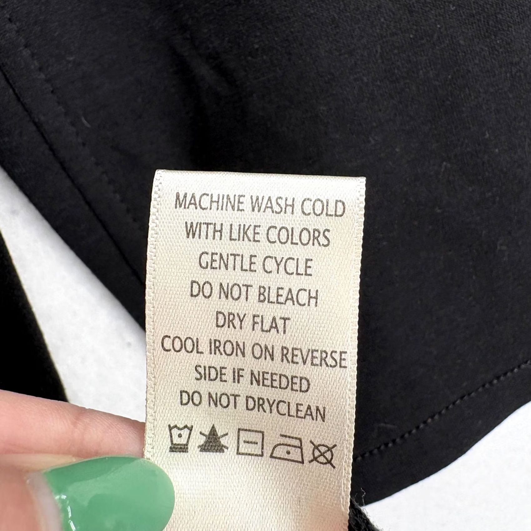 Vintage Max Studio Coatigan Jacket Womens Plus 2X Black Knit Open Front Pockets NWT Size XXL / US 16-18 / IT 52-54 - 7 Thumbnail