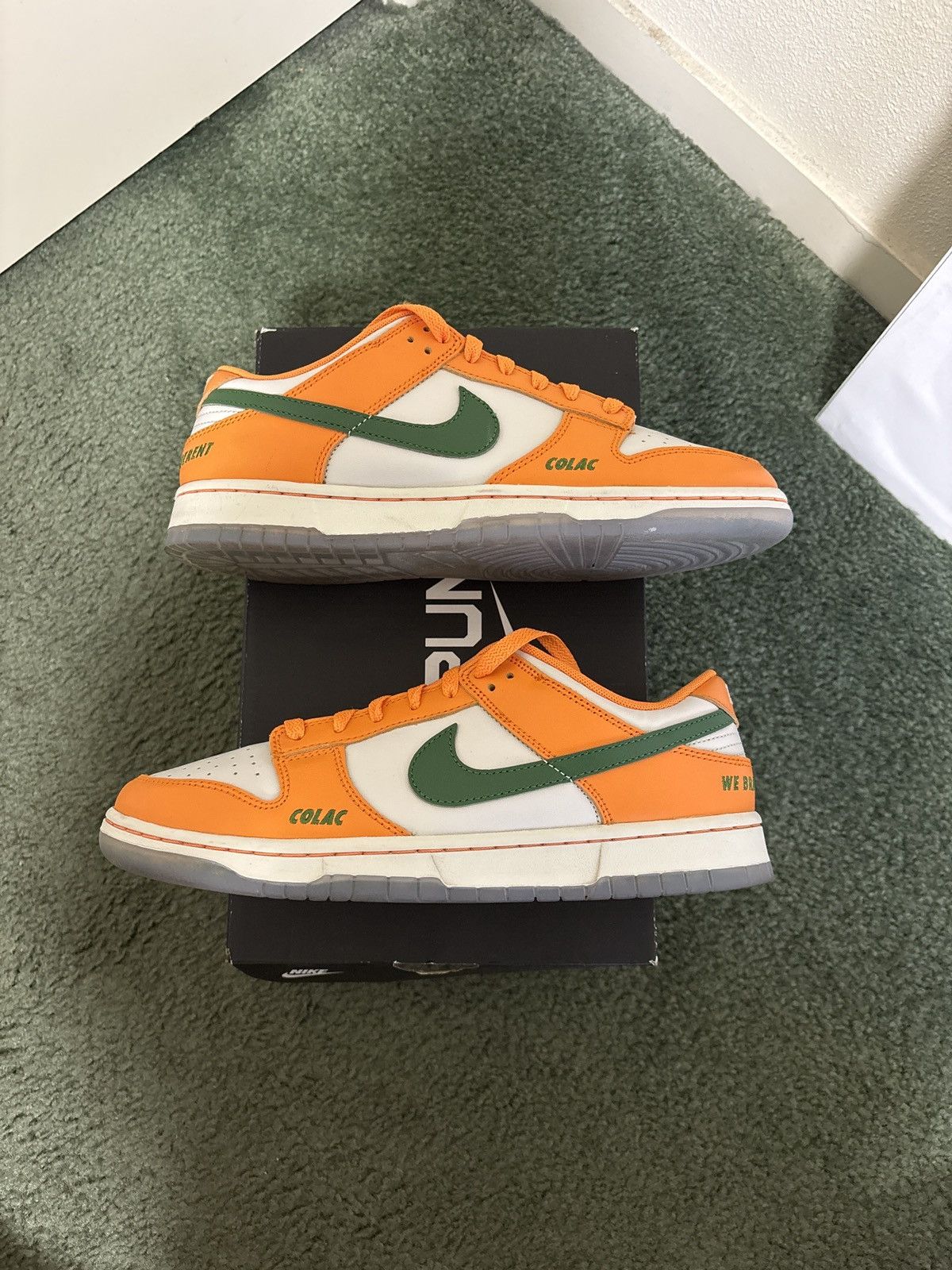 Nike Nike Dunk Low x Florida A&M University Rattlers Size 9 Size US 9 / EU 42 - 2 Thumbnail