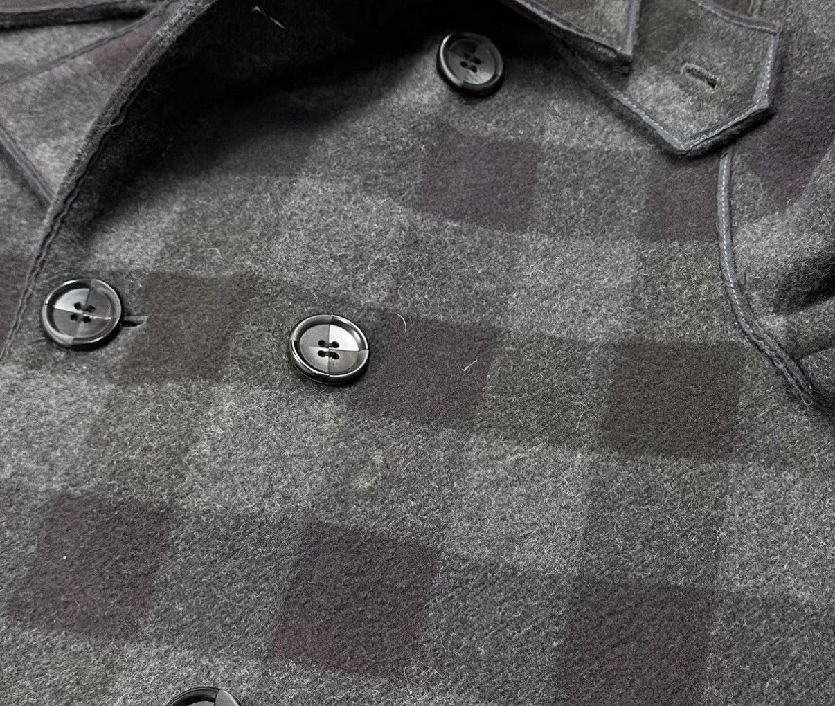 N.Hoolywood N.Hoolywood 12AW Heavyweight Wool Double-Breasted Coat J16 Size US XS / EU 42 / 0 - 4 Thumbnail