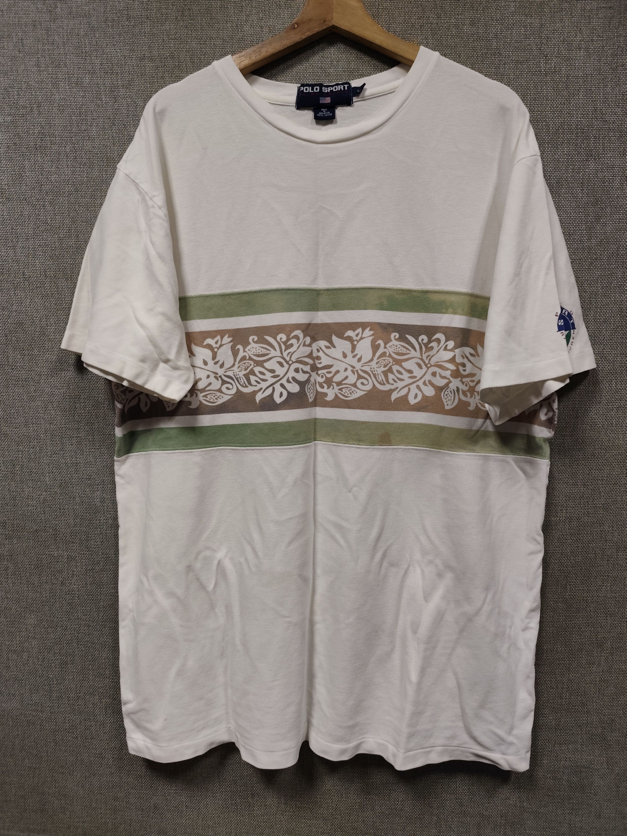 Polo Ralph Lauren Vintage 90s t shirt polo ralph lauren Size US XL / EU 56 / 4 - 1 Thumbnail
