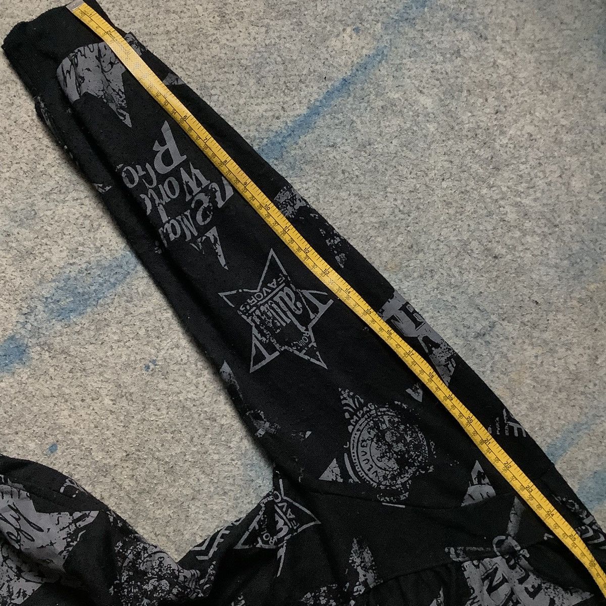 Hysteric Glamour × If Six Was Nine × Le Grande Bleu (L.G.B.) Ecrire Y2K Zipper Full Print Hoodie ifsixwasnine lgb style Size US L / EU 52-54 / 3 - 16 Thumbnail