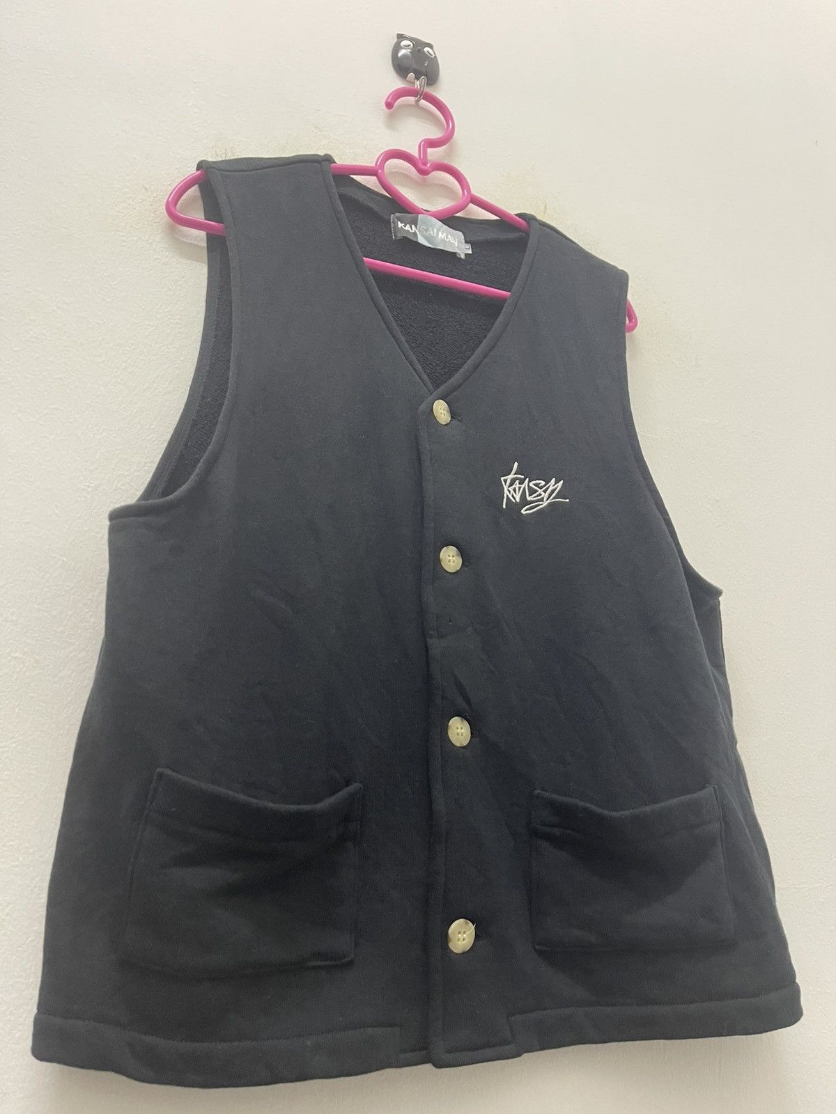 Kansai Yamamoto Rare Vintage KANSAI MAN Vest Size US L / EU 52-54 / 3 - 2 Thumbnail