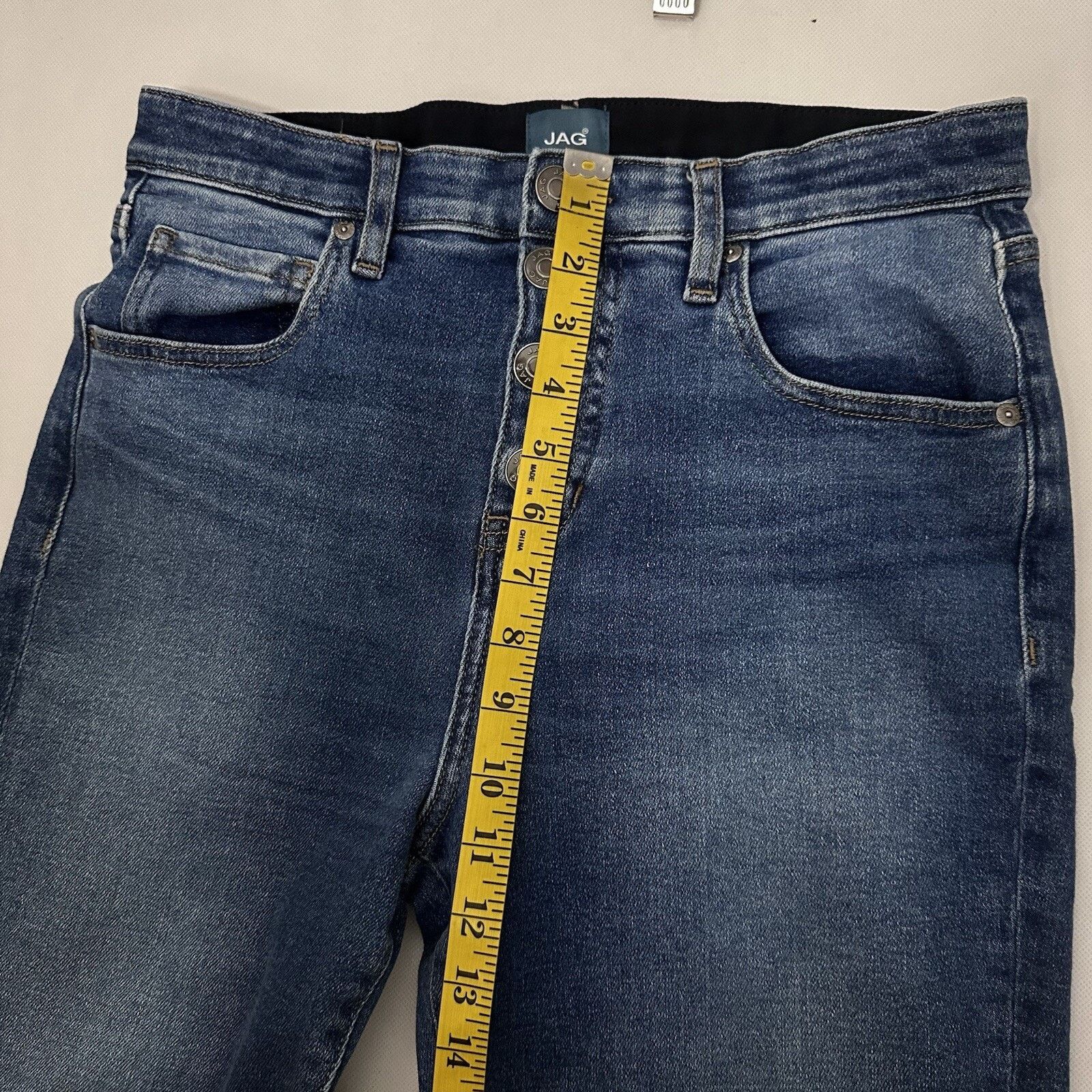 Other Jag Jeans 8 Phoebe Cropped Bootcut Button Fly Split Hem 90’s Size 30" / US 8 / IT 44 - 8 Thumbnail