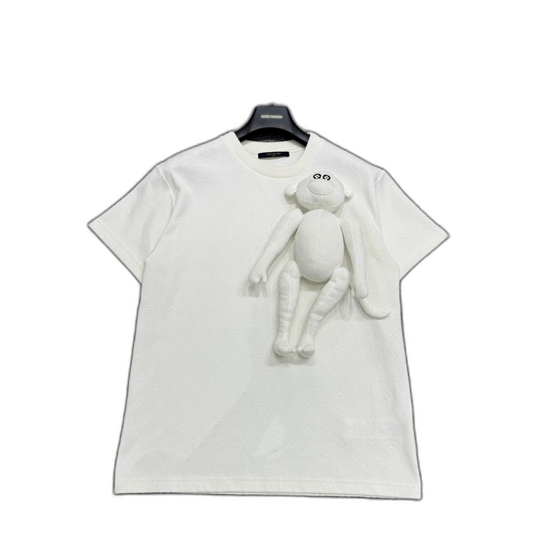Louis Vuitton Louis Vuitton Monkey Doll Short Sleeve Tshirt-2506 Size US S / EU 44-46 / 1 - 1 Thumbnail