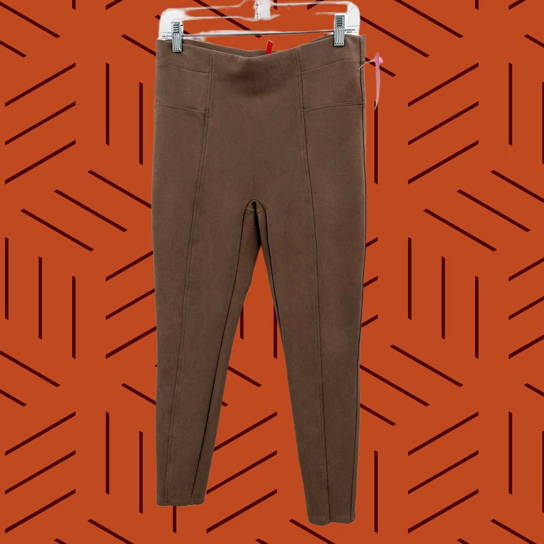 Spanx Spanx Pants Size Large Brown Pull On Pre-Owned Size 36" / US 14 / IT 50 - 1 Thumbnail