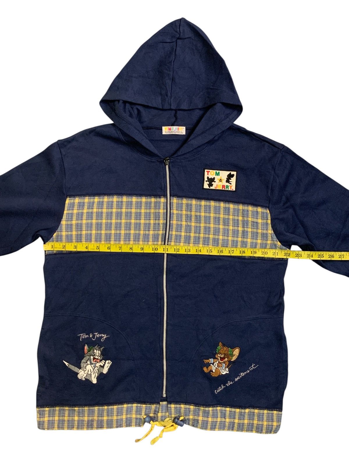 Japanese Brand Rare Design Vintage Tom & Jerry Graphic Print Zip-up Hoodie Size L / US 10 / IT 46 - 12 Thumbnail