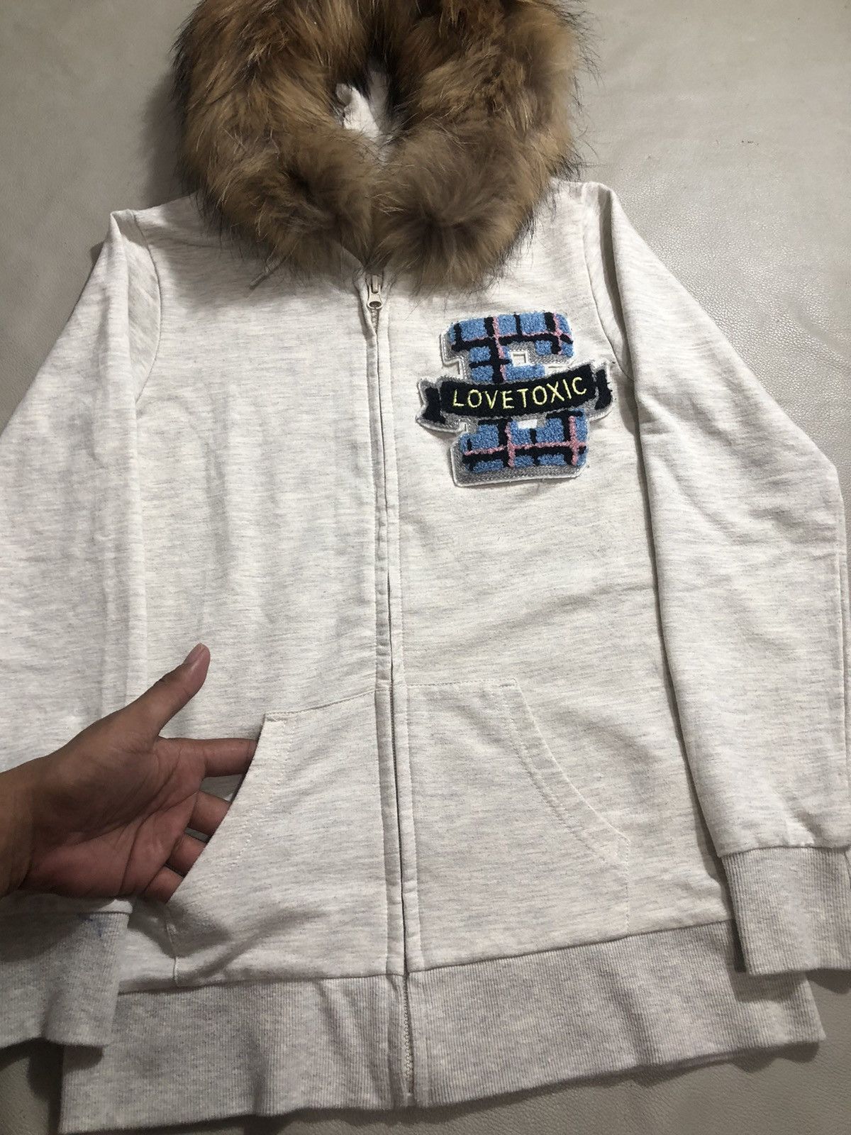 Hysteric Glamour Japanese Distressed Fur Hoodie Zip ifsix lgb style Size US M / EU 48-50 / 2 - 2 Thumbnail