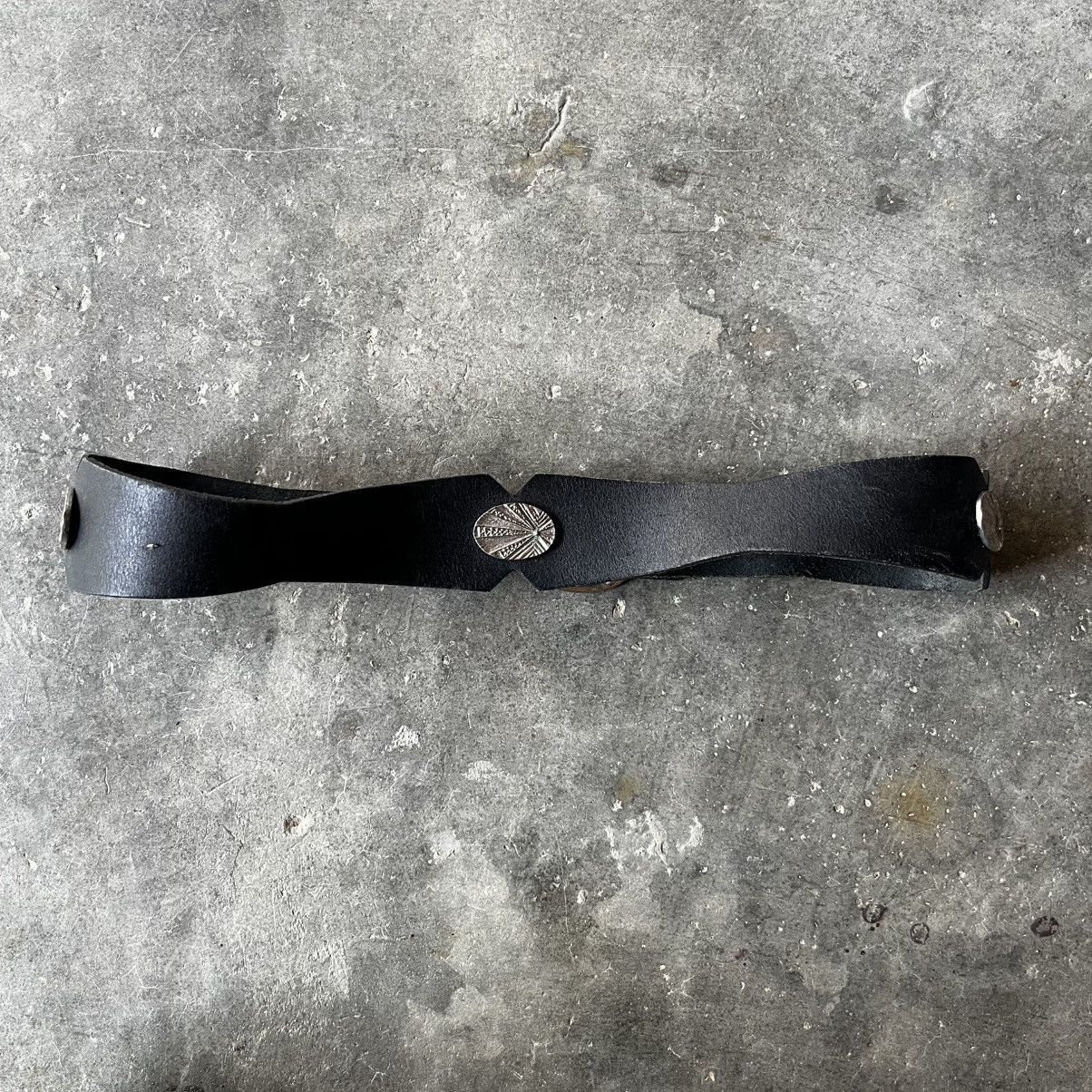 Cowboy Equipment VINTAGE COWBOY LEATHER BELT Size 30 - 2 Thumbnail
