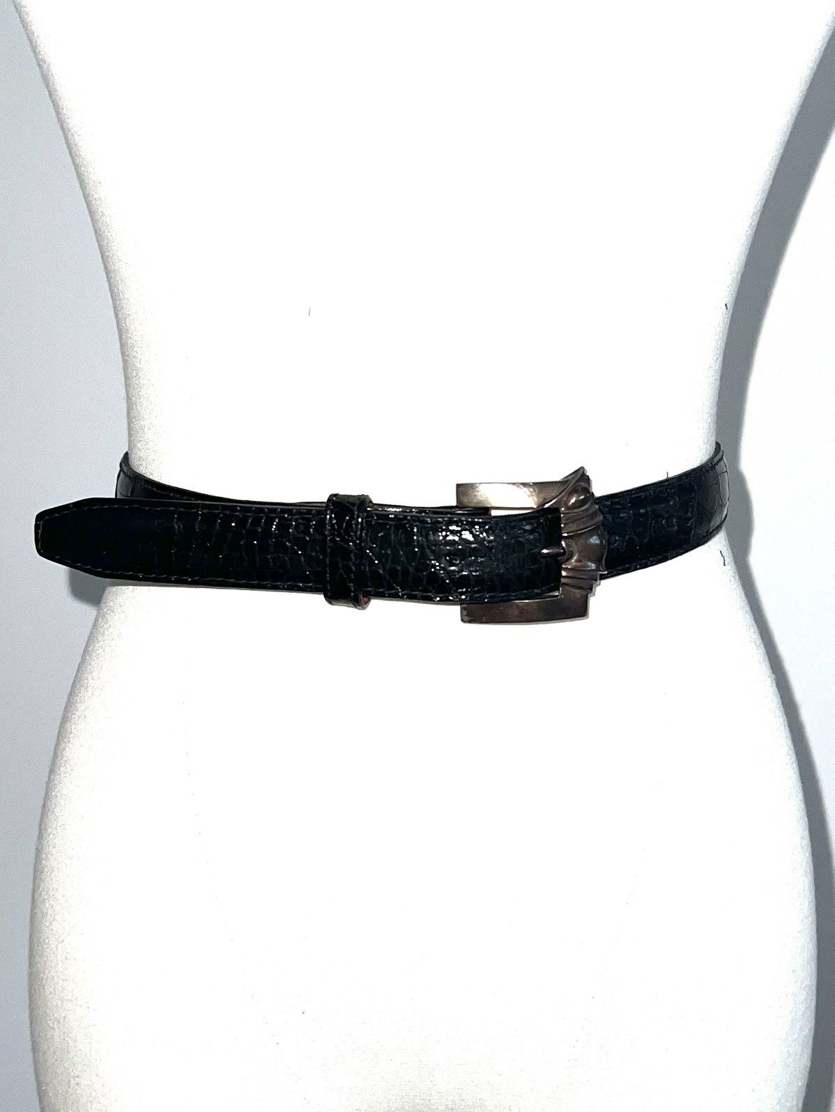 Kieselstein-Cord Kieselstein-Cord alligator belt with sterling silver buckle Size ONE SIZE - 1 Thumbnail