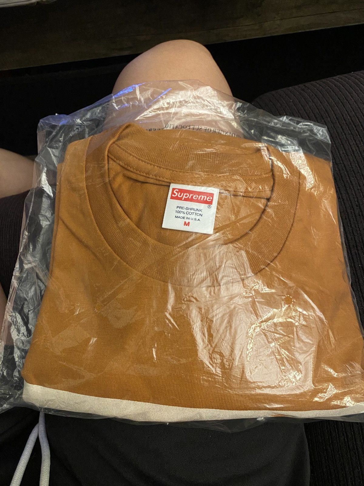 Supreme Supreme Cherries Tee Burnt Orange Size M Size US M / EU 48-50 / 2 - 2 Thumbnail