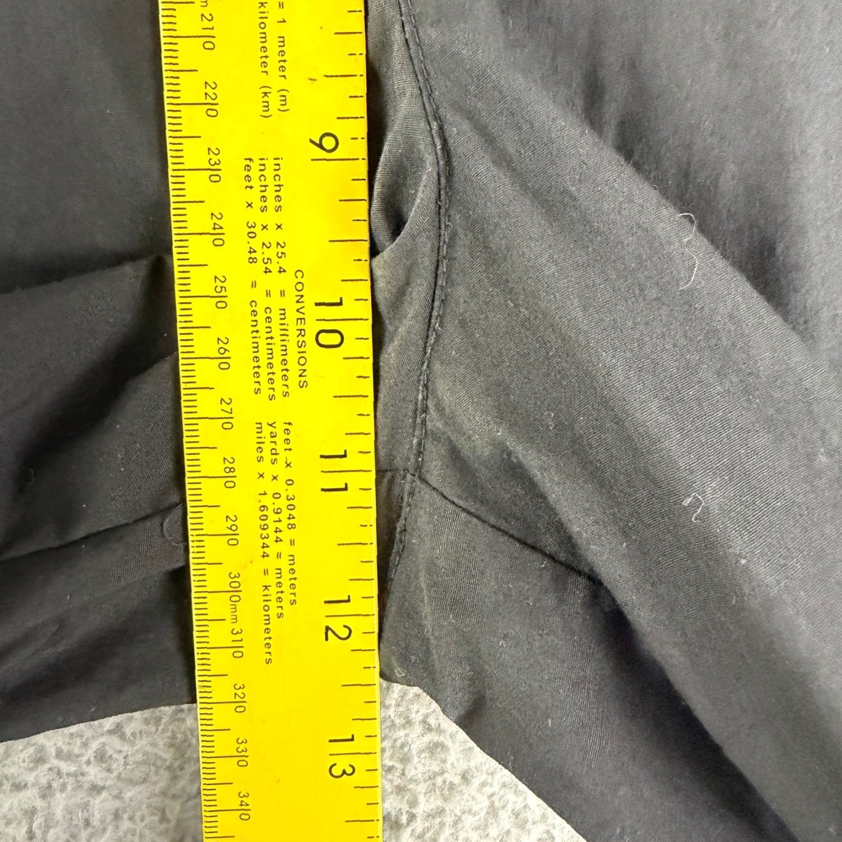 Everlane Everlane Easy Pant Mens 32 Black Cotton Straight Leg Pull On Casual Pants Regular Size US 34 / EU 50 - 5 Thumbnail