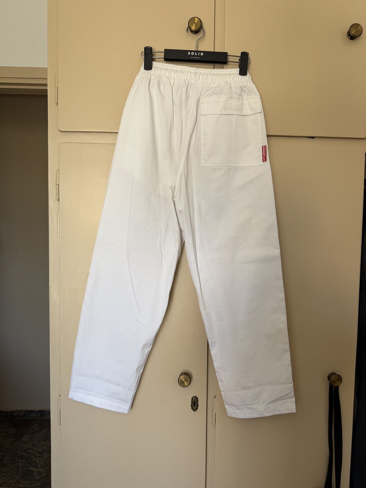 GR10K GR10K White Klopman Capital Trousers Size US 31 - 2 Thumbnail