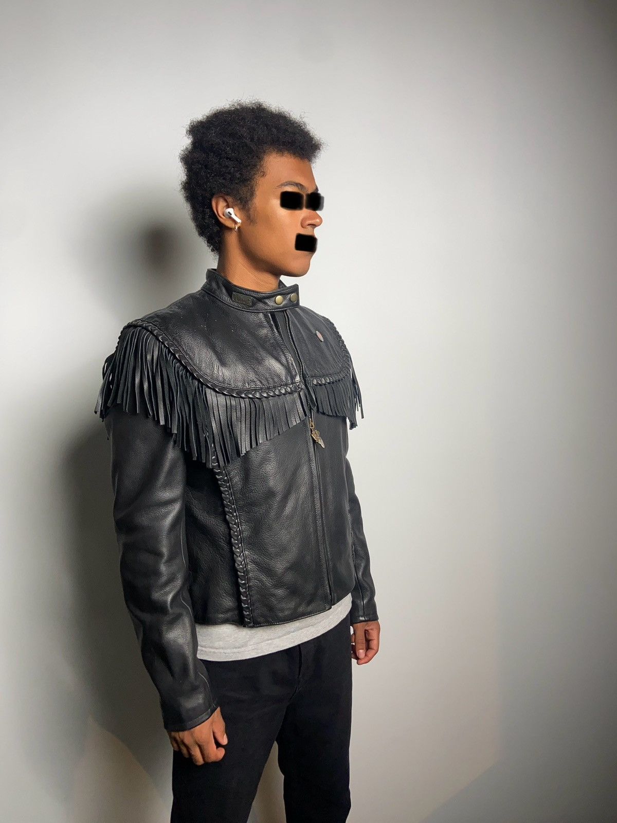 Harley Davidson × Vintage Vintage Harley Leather biker Jacket Size US S / EU 44-46 / 1 - 5 Thumbnail