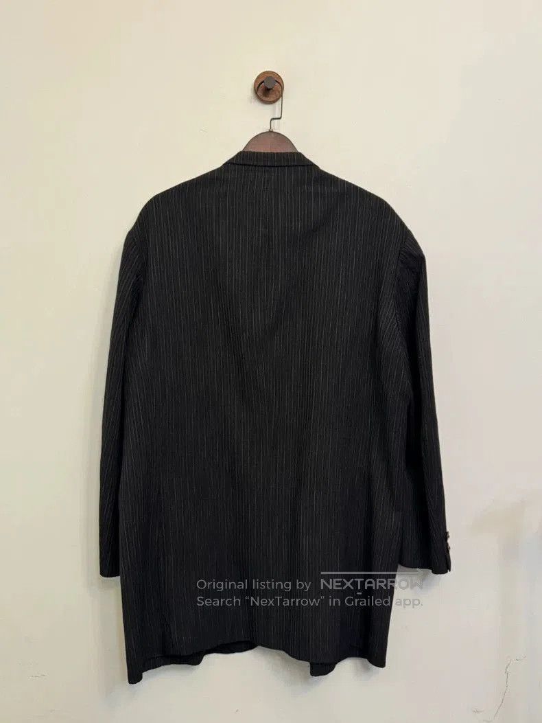 Yohji Yamamoto Yohji Yamamoto 93AW Stripe Wool Blazer. Size US S / EU 44-46 / 1 - 2 Thumbnail