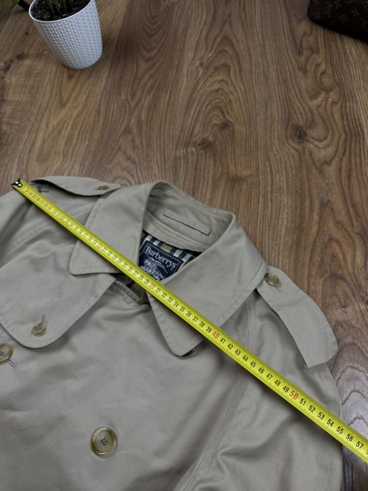 Burberry Vintage trench coat Burberry original luxury streetwear item Size US XL / EU 56 / 4 - 7 Thumbnail