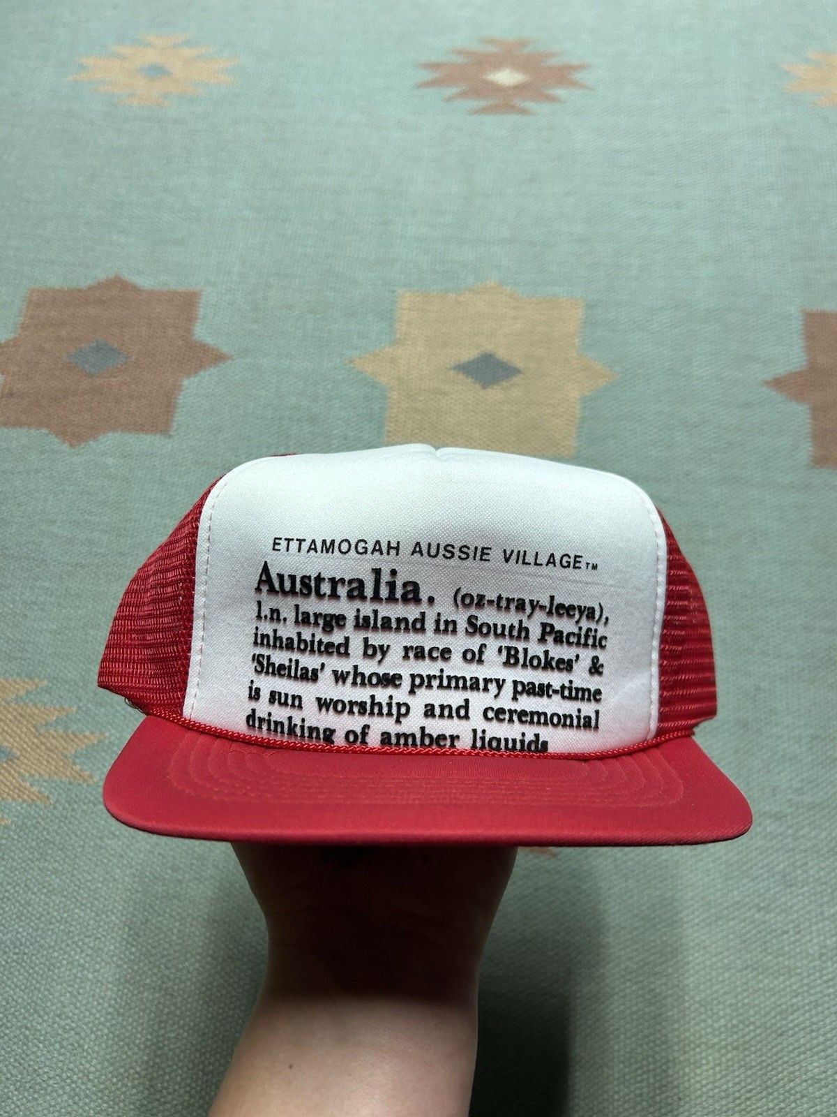 Vintage Vintage trucker hat Ettamogah Australia village Aussie Size ONE SIZE - 2 Thumbnail