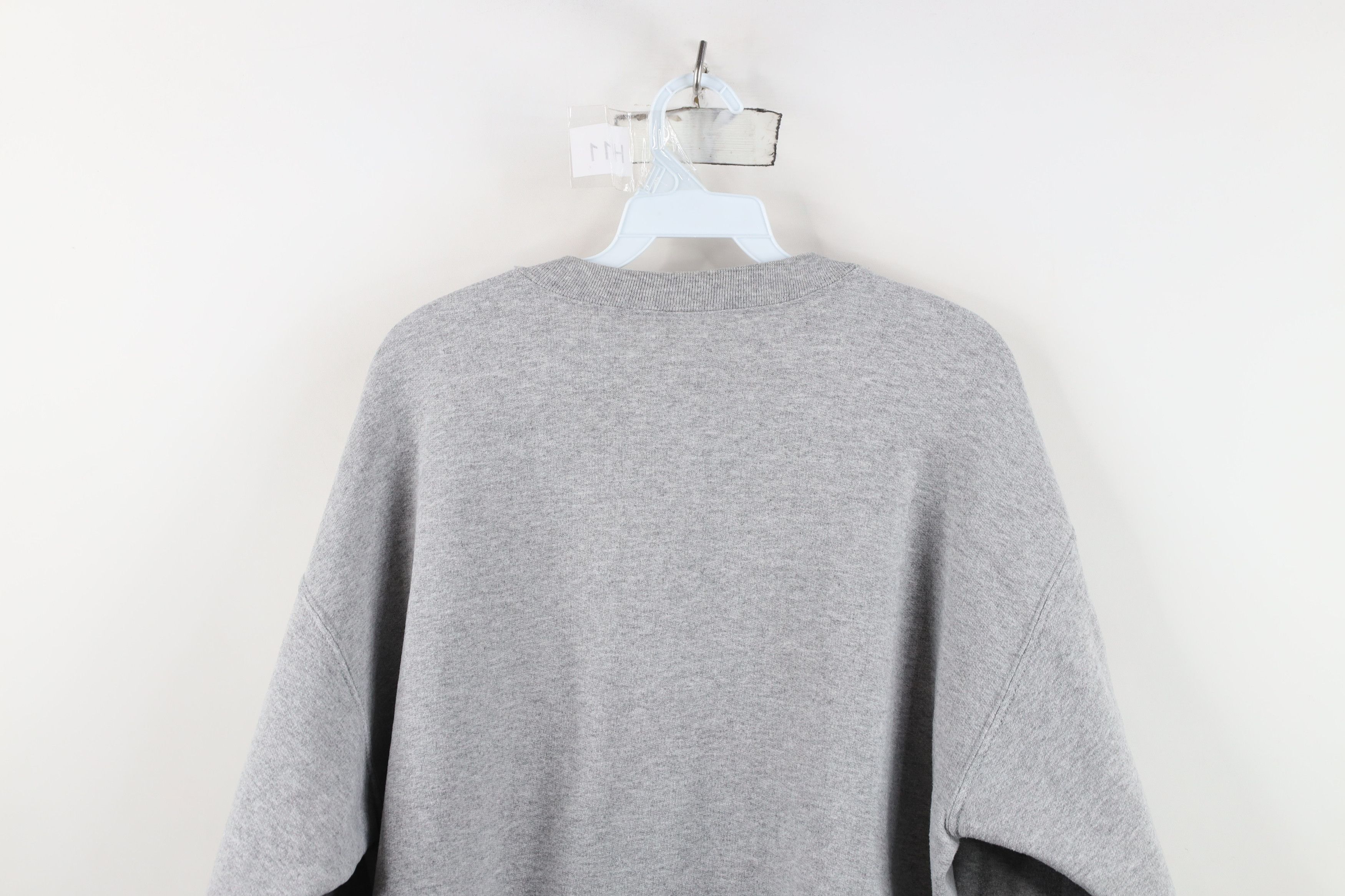 Vintage Vintage Y2K 2002 Fries University Crewneck Sweatshirt Gray Size US L / EU 52-54 / 3 - 10 Thumbnail