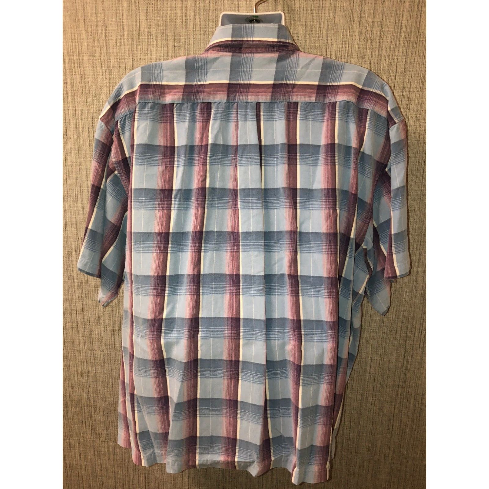 Tommy Bahama Tommy Bahama Mens Button Front Short Sleeve Shirt XXL Multicolor Plaid Checkered Pattern Size US XXL / EU 58 / 5 - 5 Thumbnail