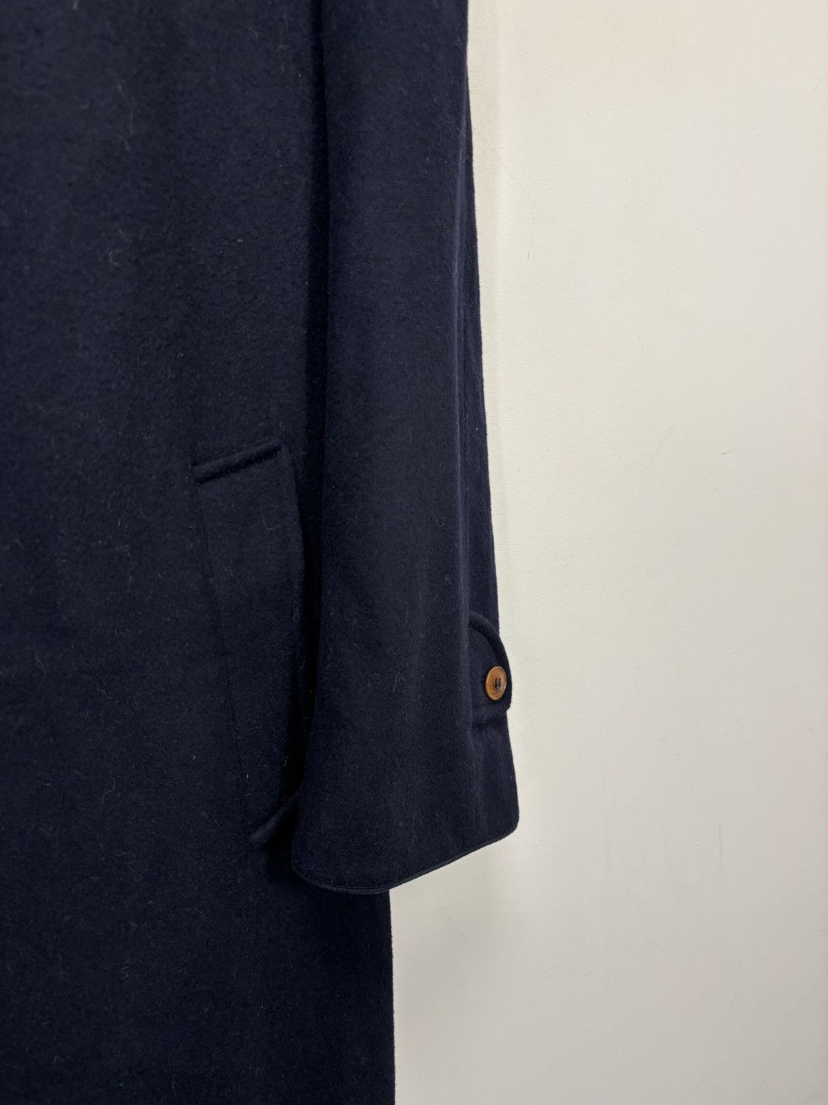 Other Lodenfrey Men’s Tyrol Loden Navy Blue Wool Long Overcoat Size US XL / EU 56 / 4 - 8 Thumbnail