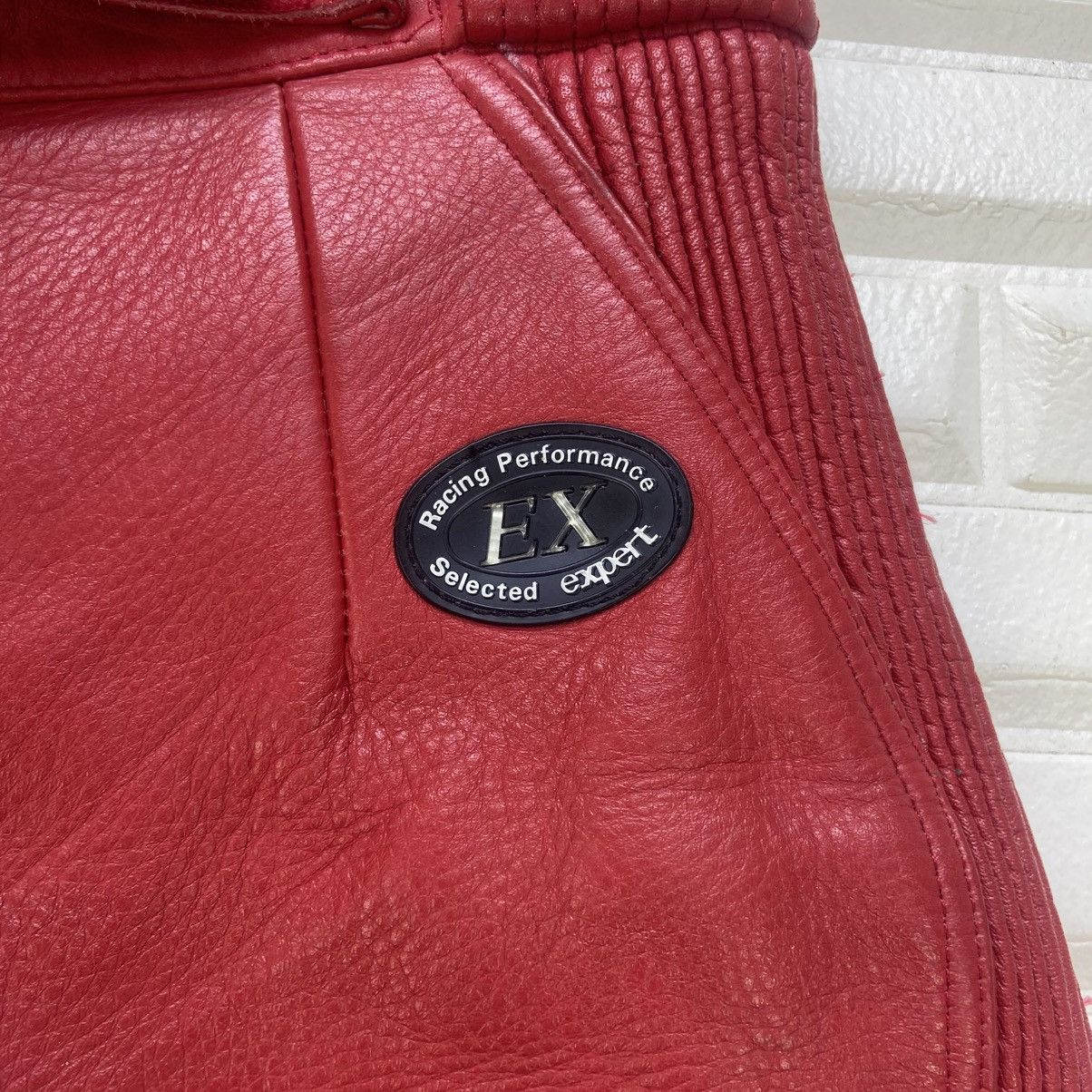 Japanese Brand × Leather Expert Racing Performance Biker Leather Pants Size 22" - 8 Thumbnail