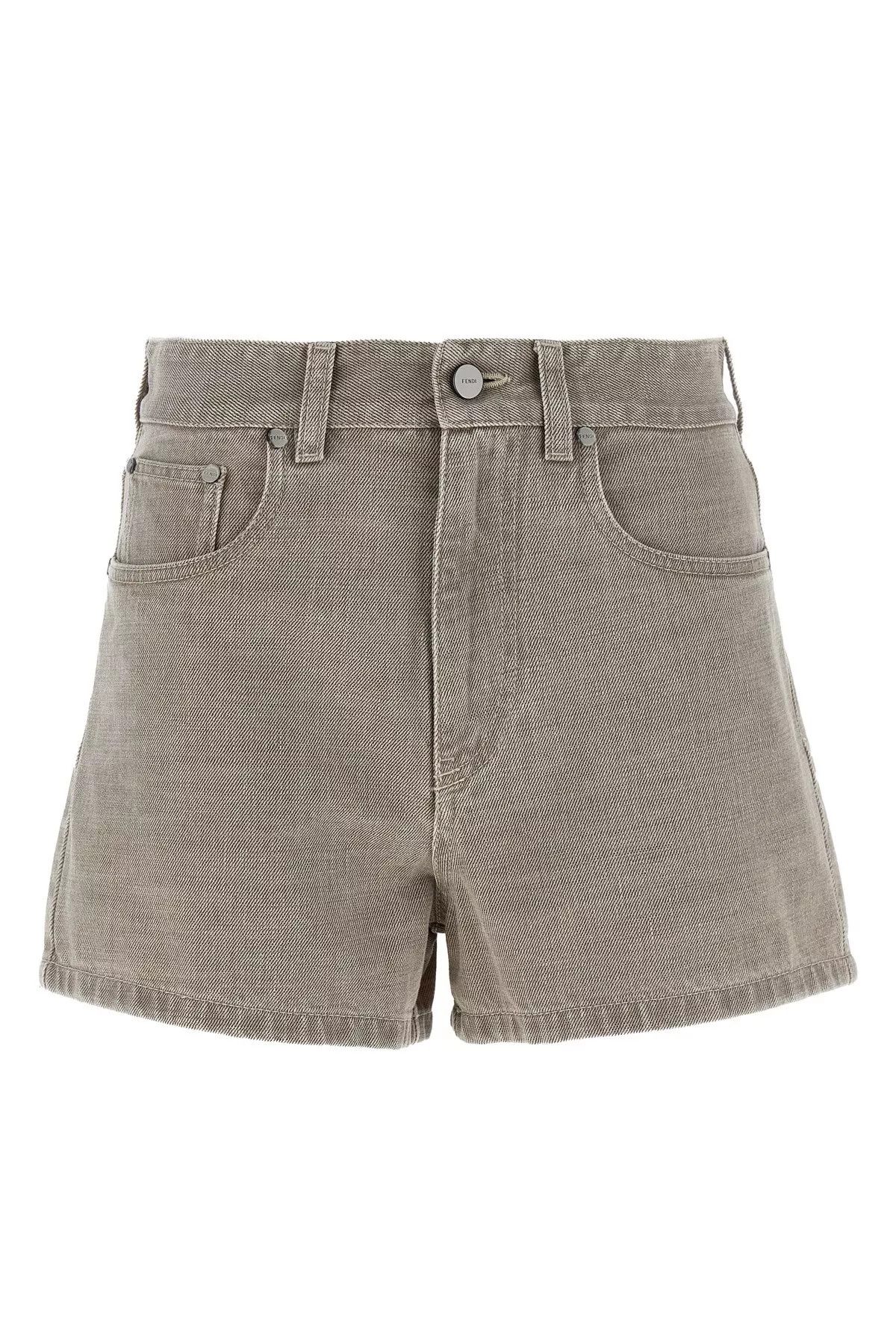 Fendi 'Fendi Stamp 1925' shorts Size 27" / US 4 / IT 40 - 1 Thumbnail