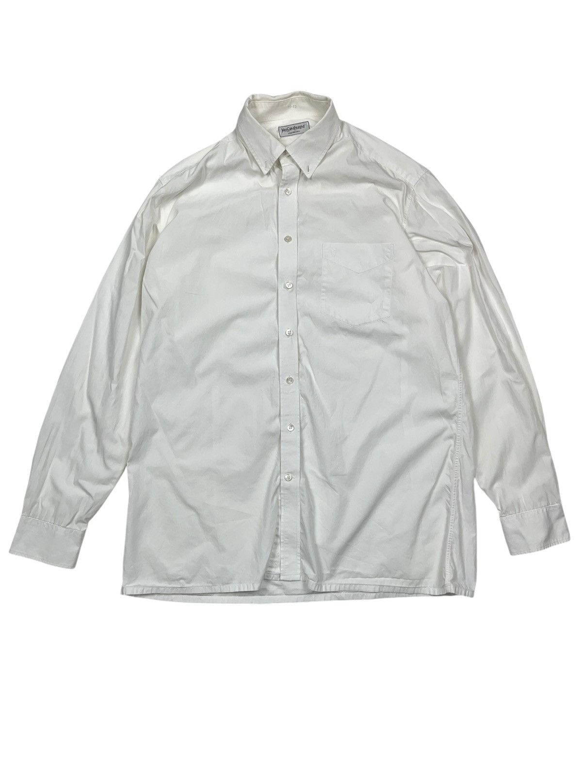 Vintage × Yves Saint Laurent Vintage Yves Saint Laurent Chemises Button Up Shirt Size US L / EU 52-54 / 3 - 2 Thumbnail