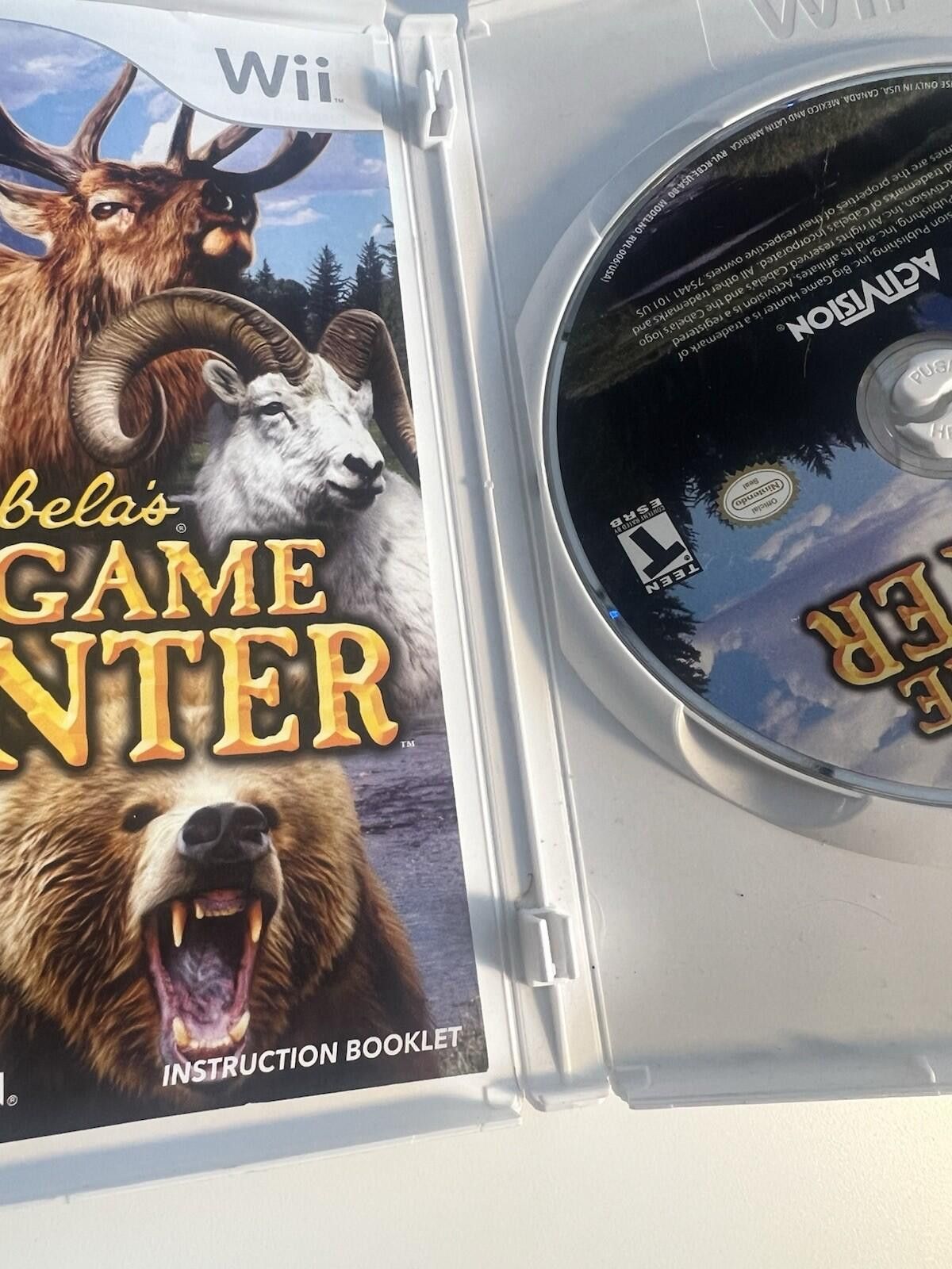 Other Cabelas Big Game Hunter Nintendo Wii Complete in Box Size ONE SIZE - 4 Thumbnail