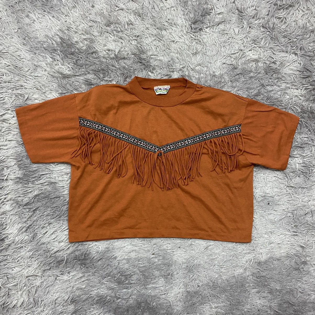 Designer × Vintage Vintage sky lite crop top red indian Size M / US 6-8 / IT 42-44 - 1 Thumbnail
