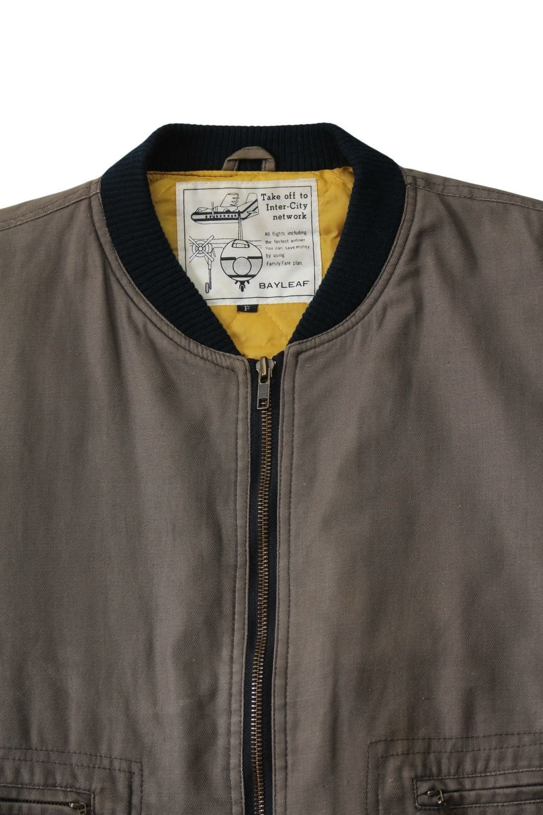 Vintage 1990S BAYLEAF UTILITY BOMBER JACKET Size US L / EU 52-54 / 3 - 4 Thumbnail