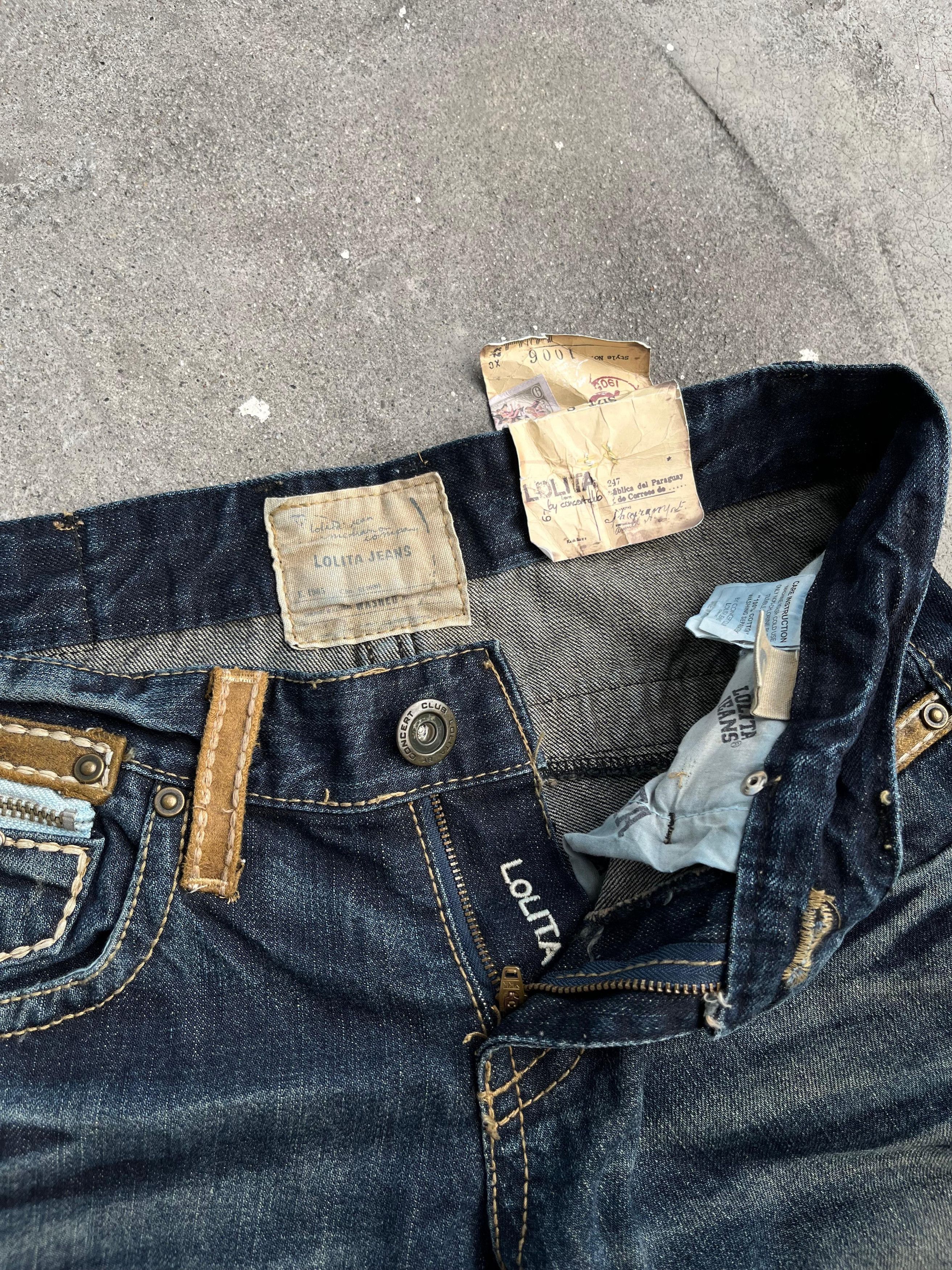 Tornado Mart Vintage Yoshitomo Nara x Lolita Washed Jeans Denim Size 30" / US 8 / IT 44 - 6 Thumbnail